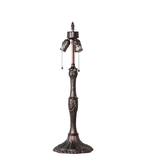 26" High Tiffany Hanginghead Dragonfly Table Lamp