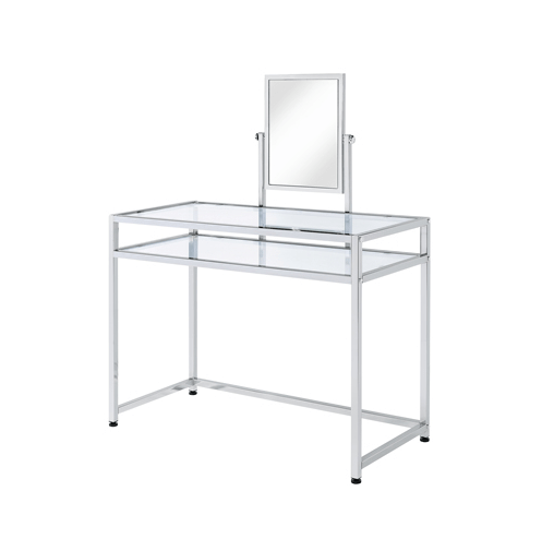 ACME Coleen Vanity Set in Chrome Finish