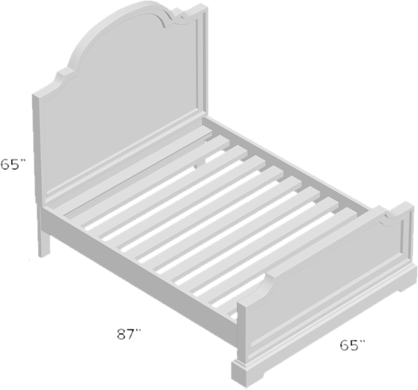 Newtowne Low Profile Canopy Bed