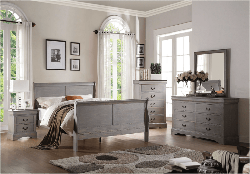 Brodeur Low Profile Sleigh Bed