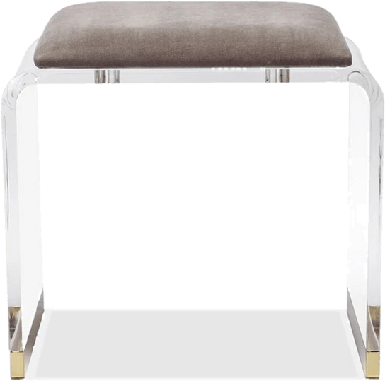 Aylor Plastic Vanity Stool