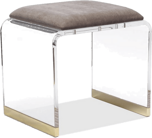 Aylor Plastic Vanity Stool