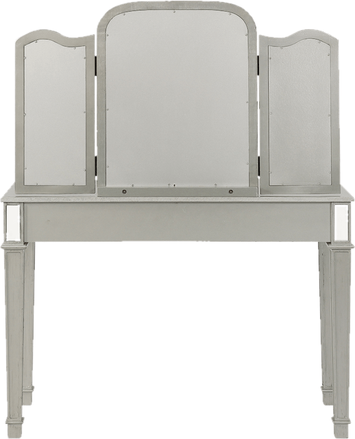 Jaidon Vanity Set with Stool and Mirror