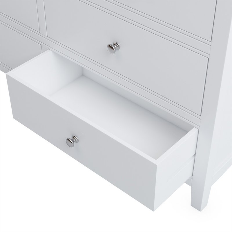 Pitlopersimmon 7 Drawer 48.4'' W Solid Wood Double Dresser