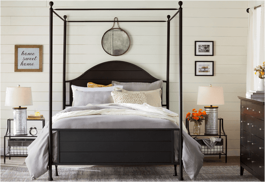 Wetumka Low Profile Canopy Bed