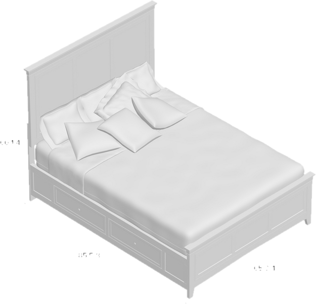 Kingery Low Profile Standard Bed
