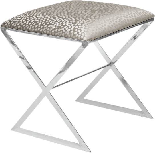 X Side Vanity Stool