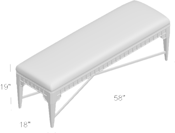 Playlist Upholstered Bedroom Bench