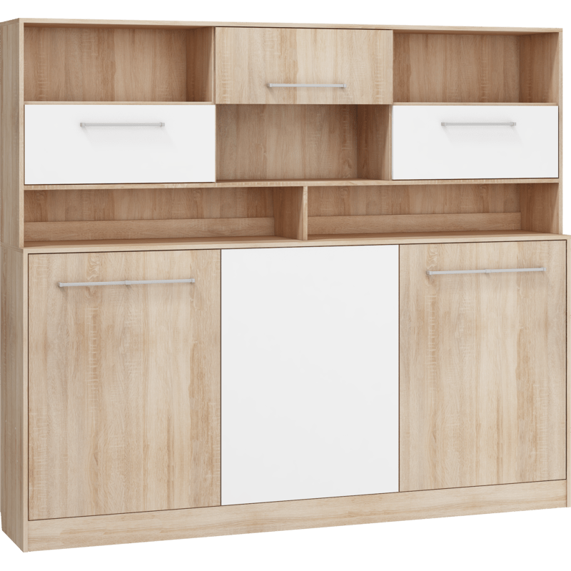 Ciel Storage Murphy Bed with Mattress