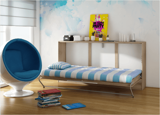 Ciel Murphy Bed with Mattress Size Full