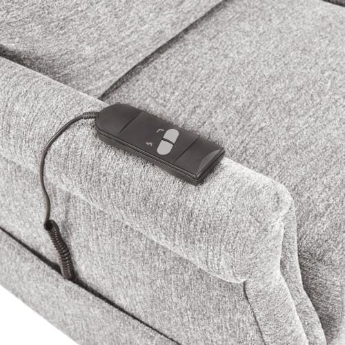 Oris Fur. Power Lift Chair Soft Fabric Upholstery Recliner Living Room Sofa Chair with Remote