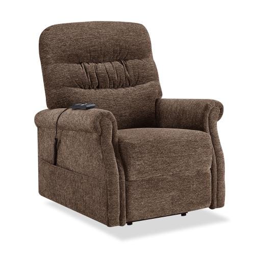 Oris Fur. Power Lift Chair Soft Fabric Upholstery Recliner Living Room Sofa Chair with Remote