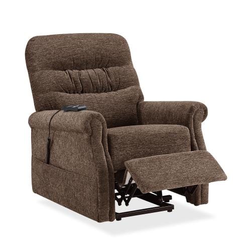 Oris Fur. Power Lift Chair Soft Fabric Upholstery Recliner Living Room Sofa Chair with Remote