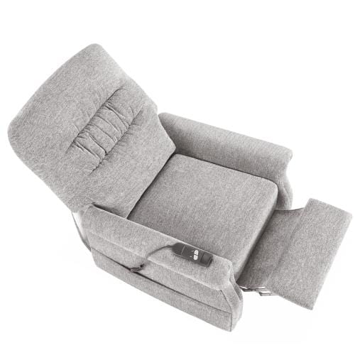 Oris Fur. Power Lift Chair Soft Fabric Upholstery Recliner Living Room Sofa Chair with Remote