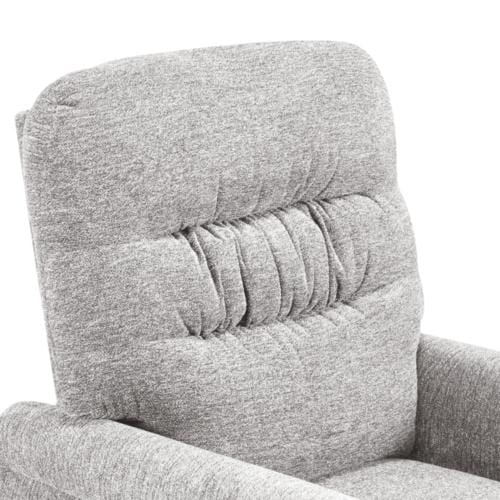 Oris Fur. Power Lift Chair Soft Fabric Upholstery Recliner Living Room Sofa Chair with Remote