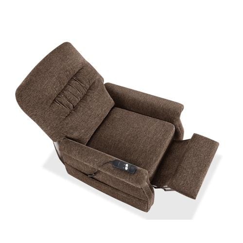 Oris Fur. Power Lift Chair Soft Fabric Upholstery Recliner Living Room Sofa Chair with Remote