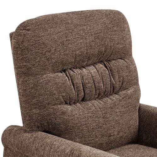 Oris Fur. Power Lift Chair Soft Fabric Upholstery Recliner Living Room Sofa Chair with Remote