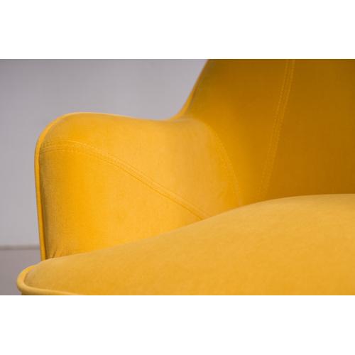 Modern Soft Velvet Ergonomic Accent Chair For Living/Bedroom