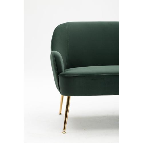 Modern Soft Velvet Ergonomic Accent Chair For Living/Bedroom