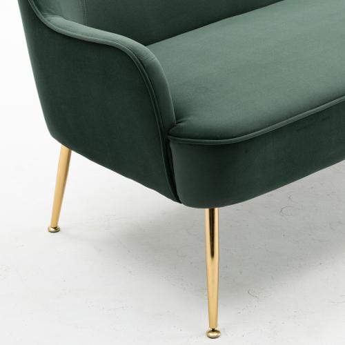 Modern Soft Velvet Ergonomic Accent Chair For Living/Bedroom