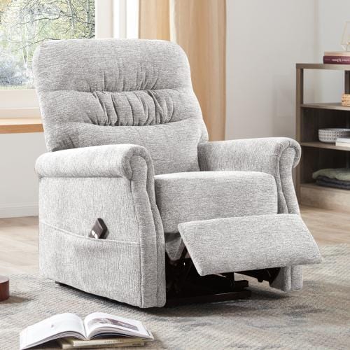 Oris Fur. Power Lift Chair Soft Fabric Upholstery Recliner Living Room Sofa Chair with Remote