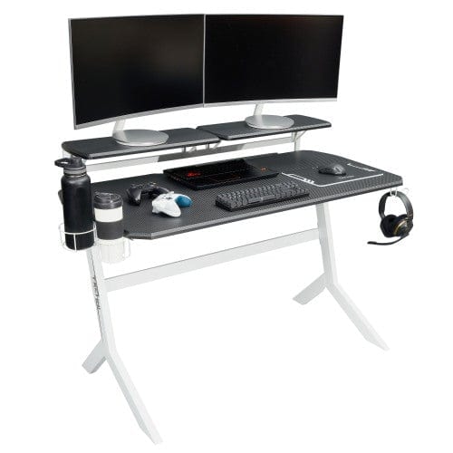 Techni Sport Blue Stryker Gaming Desk