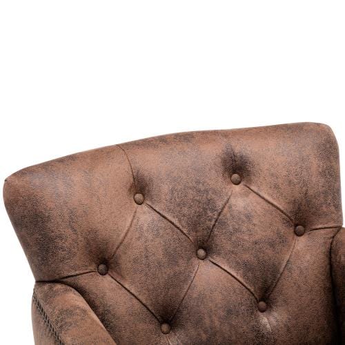Hengming modern Style Accent Chair for Living Room,PU leather club chair