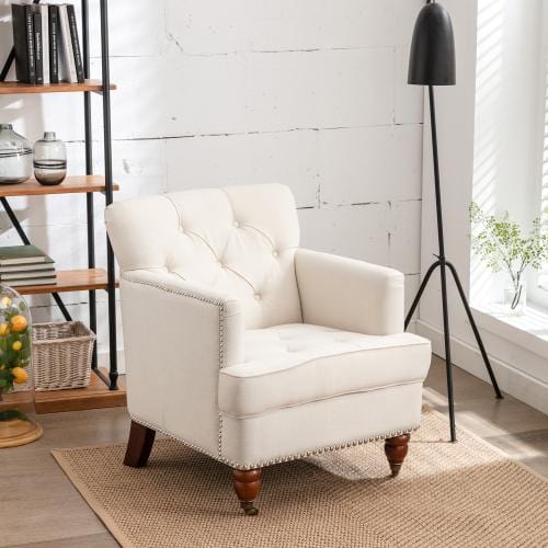 Hengming modern Style Accent Chair for Living Room,PU leather club chair