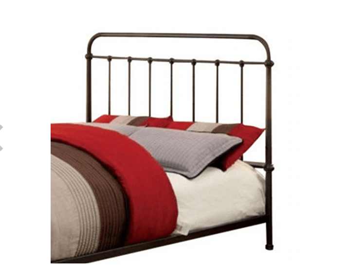 Metal Platform Bed with Headboard & Footboard