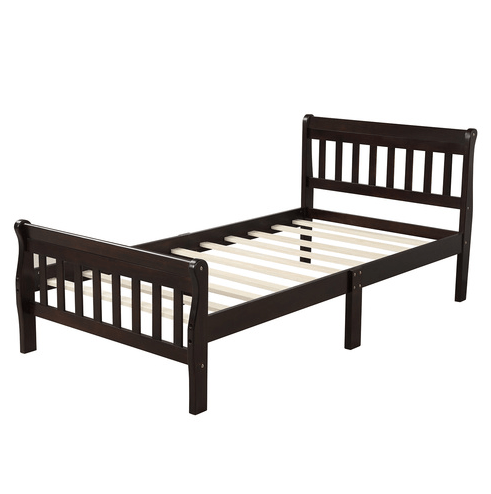 Wood Platform Bed Twin Bed
