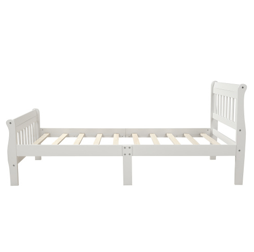 Wood Platform Bed Twin Bed