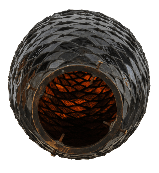 9.5"W Tiffany Pinecone Shade