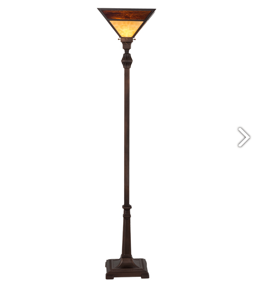 64"H Mission Prime Torchiere