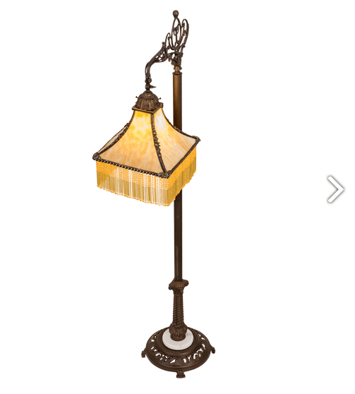59"H Victoria Bridge Arm Floor Lamp
