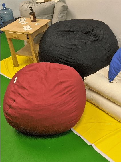 Shredded Natural Latex Bean Bag