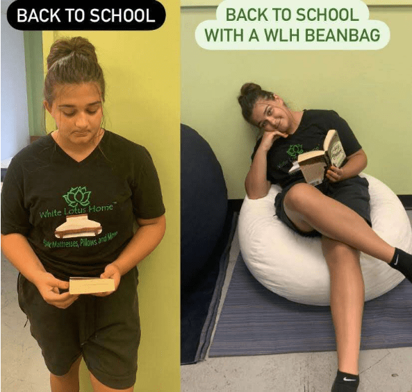 Shredded Natural Latex Bean Bag