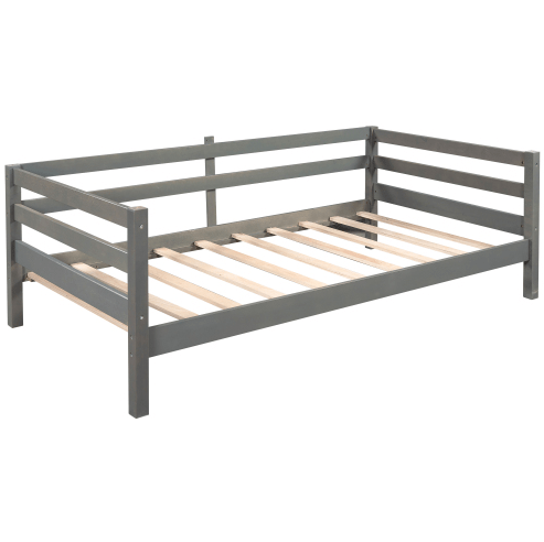 Twin-Over-Twin Bunk Bed, Loft Bed With Ladder