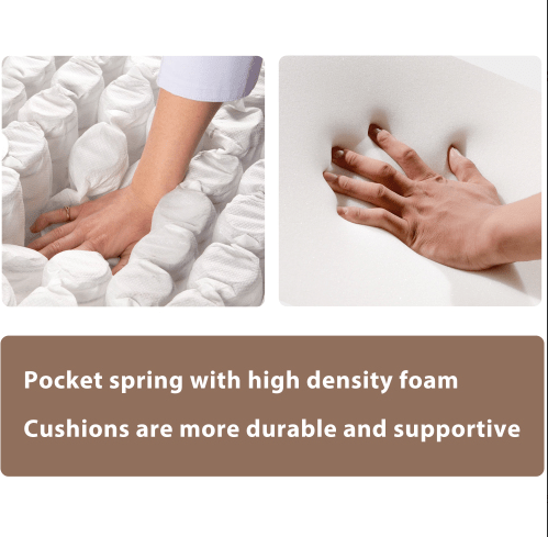 Deep Tufted Upholstered Textured Fabric 1 or 2 pieces Chaise Lounge set