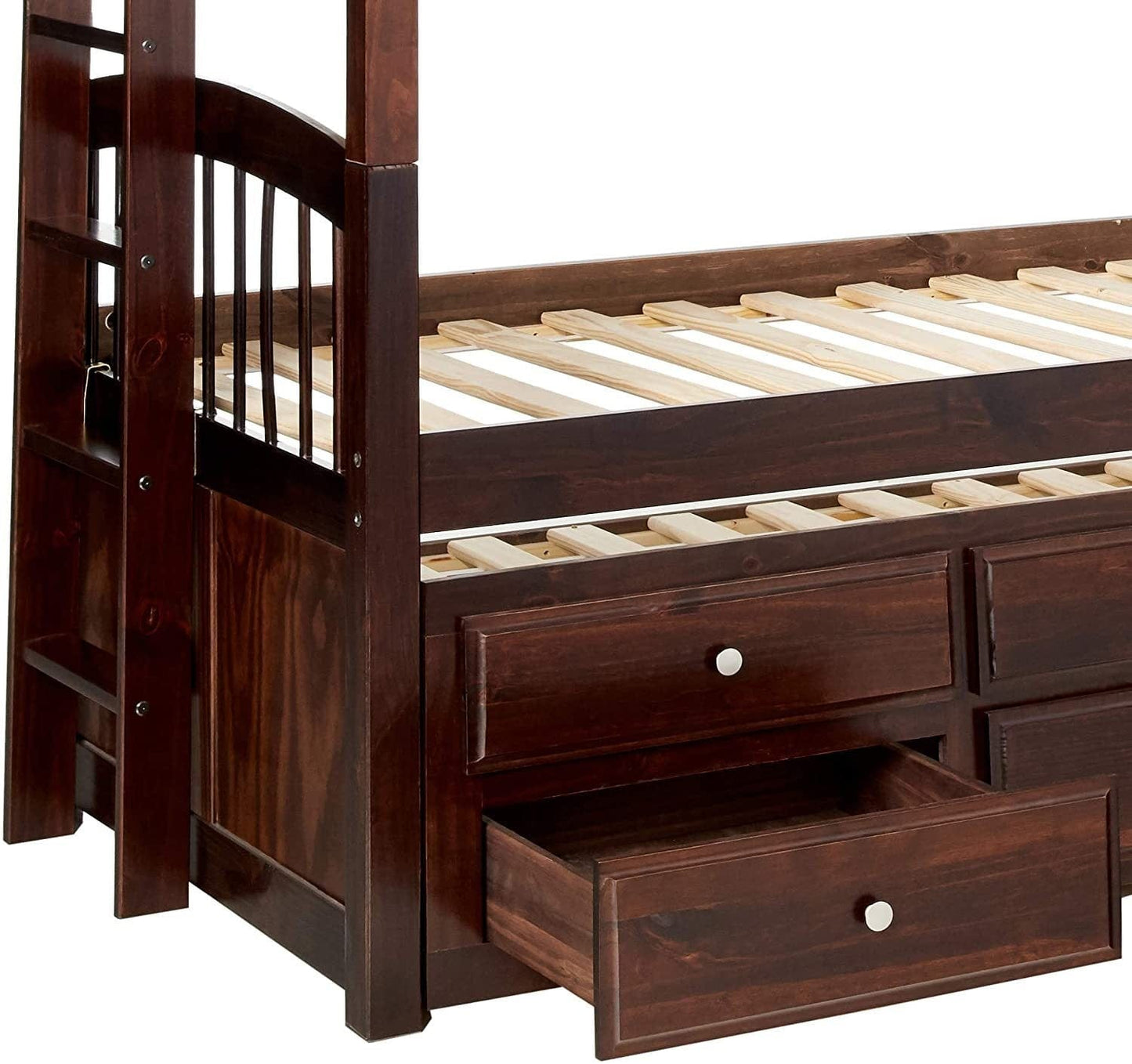 ACME Micah Bunk Bed & Trundle (Twin/Twin) in Espresso 40000