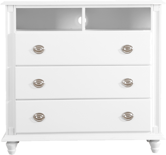 Daley 3 Drawer 44'' W Dresser