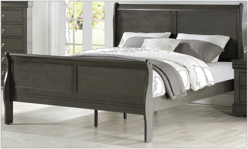 Fjeldheim Sleigh Bed