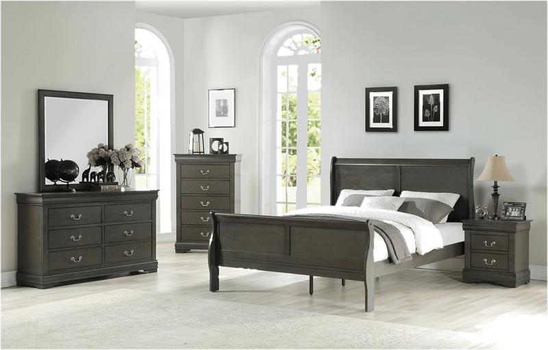 Fjeldheim Sleigh Bed