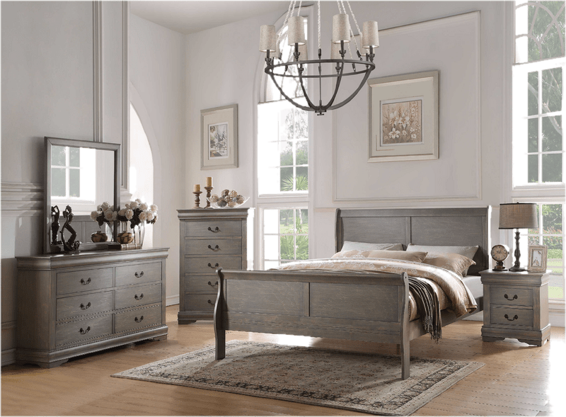 Fjeldheim Sleigh Bed