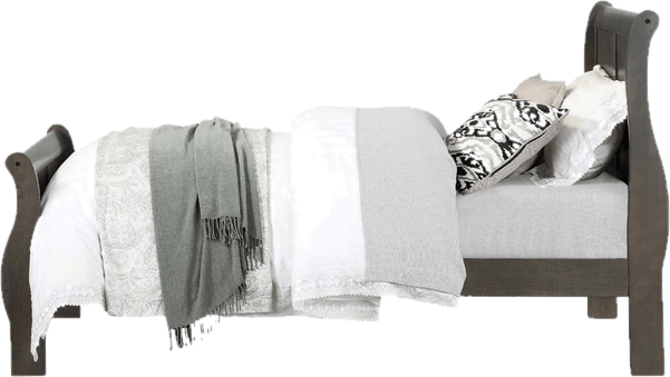 Fjeldheim Sleigh Bed