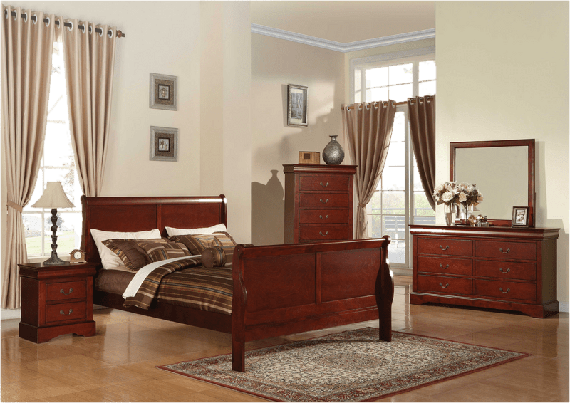 Brodeur Low Profile Sleigh Bed