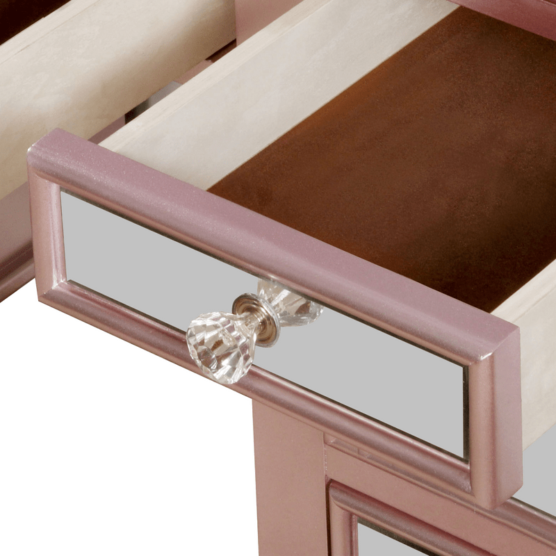 Galento Transitional Vanity Set with Mirror