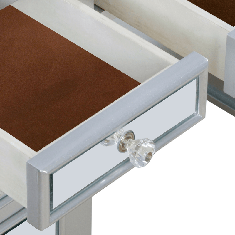 Galento Transitional Vanity Set with Mirror