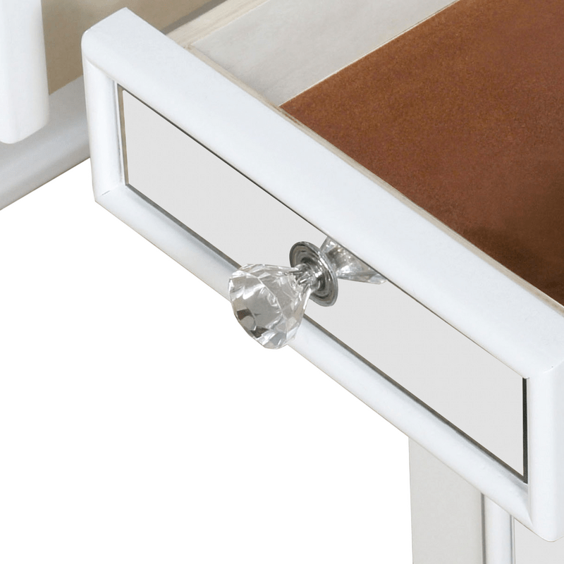 Galento Transitional Vanity Set with Mirror