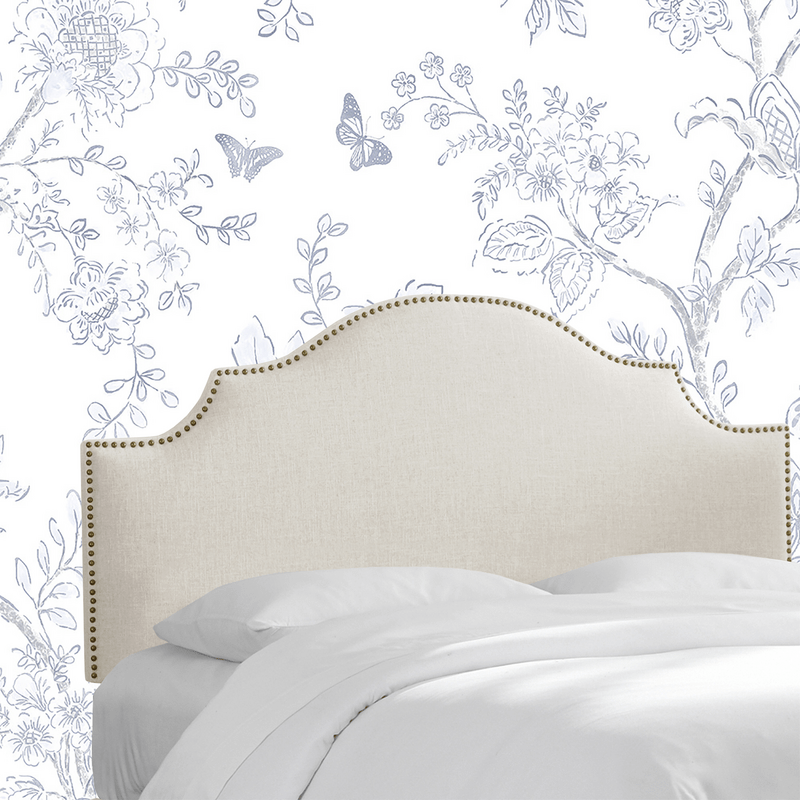 Hallie Linen Upholstered Panel Headboard
