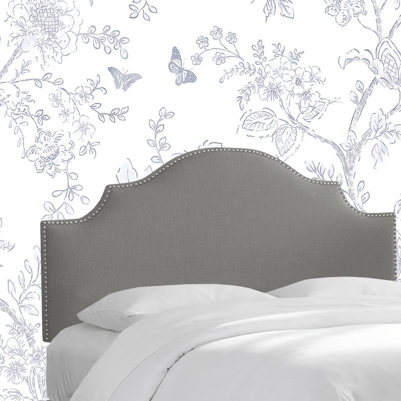 Hallie Linen Upholstered Panel Headboard